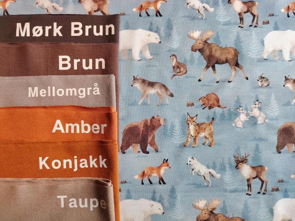French Terry - Dyr i Arktis