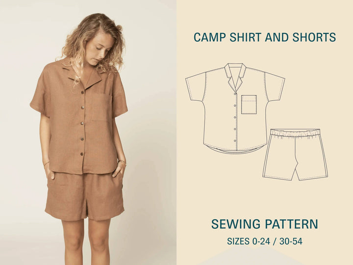 Camp Shirt and Shorts - Symønster