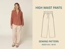 High Waist Pants - Symønster