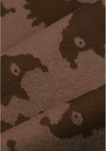 Bambus Strikk - Pinnsvin Brun