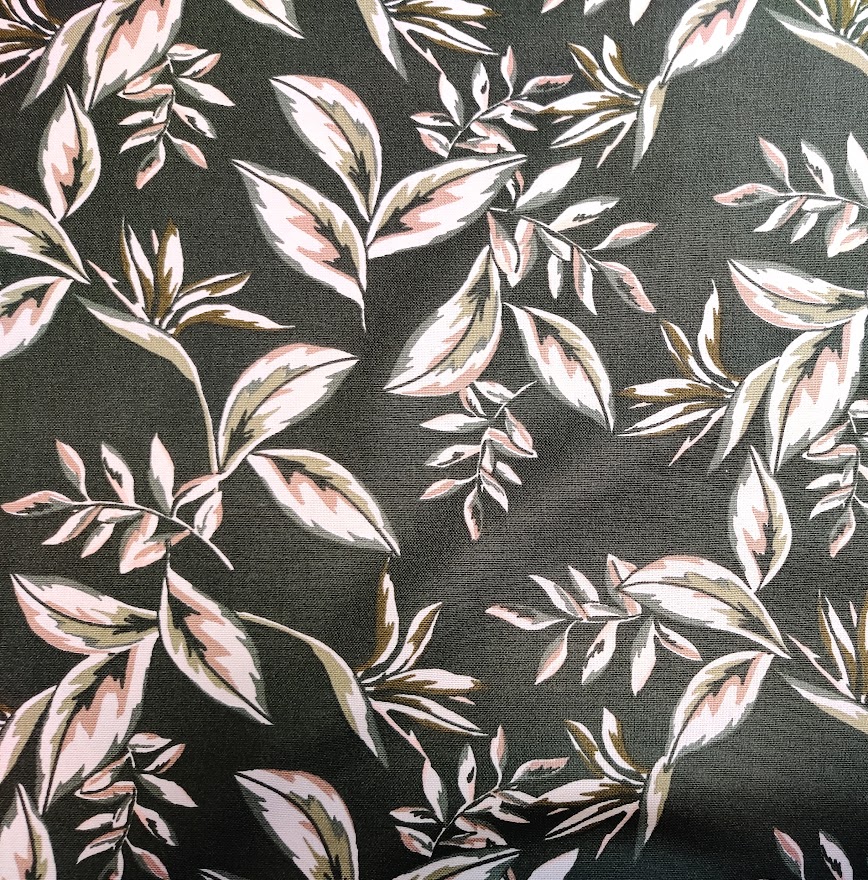 Kanvas - Leaves Dark Green