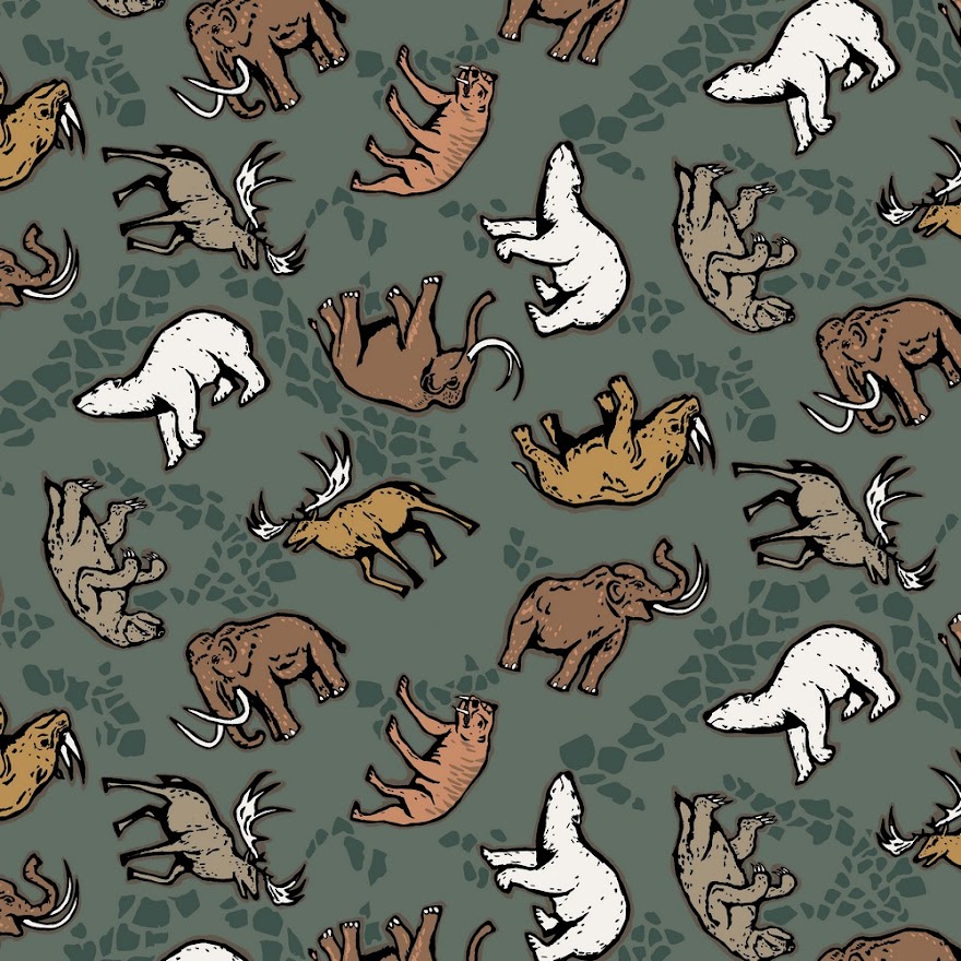 Isoli - Villdyr Mørk Grønn