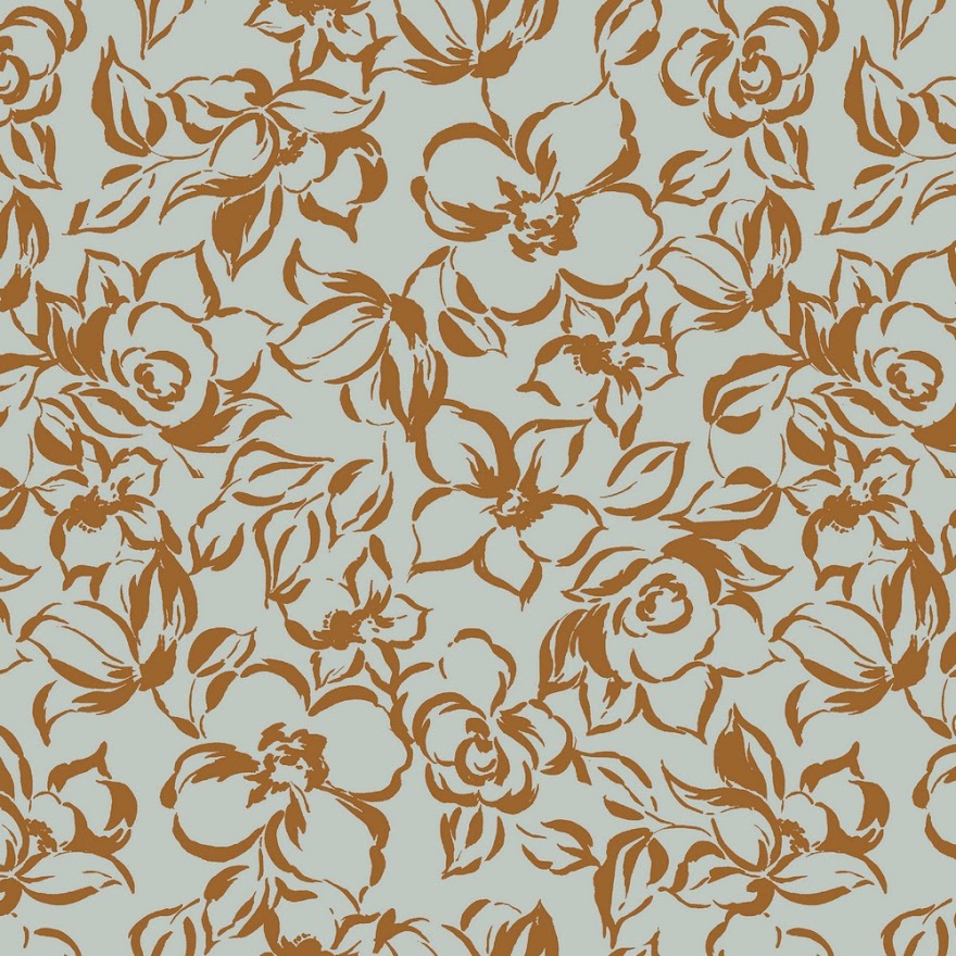 Isoli - Blomster Lys Teal