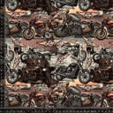 Jersey Harley Davidson (1 meters bit)