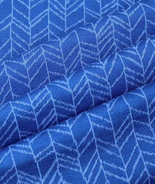 Bambus Strikk - Pil Blå