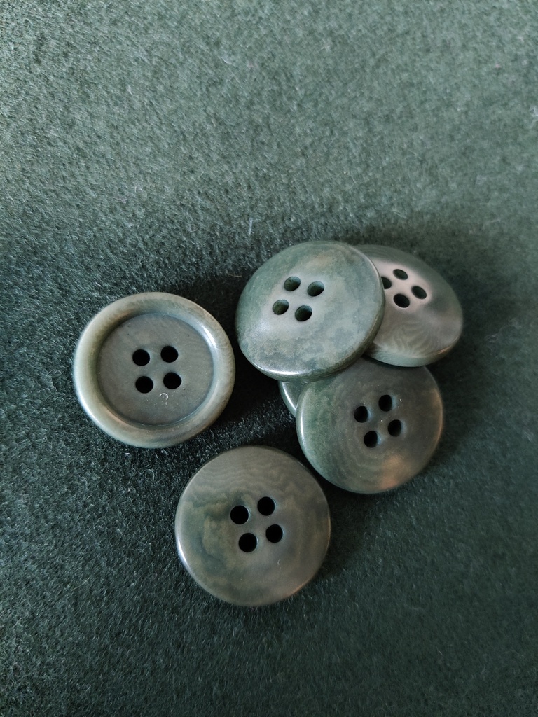 Dish Corozo Knapp 20 mm - Moss