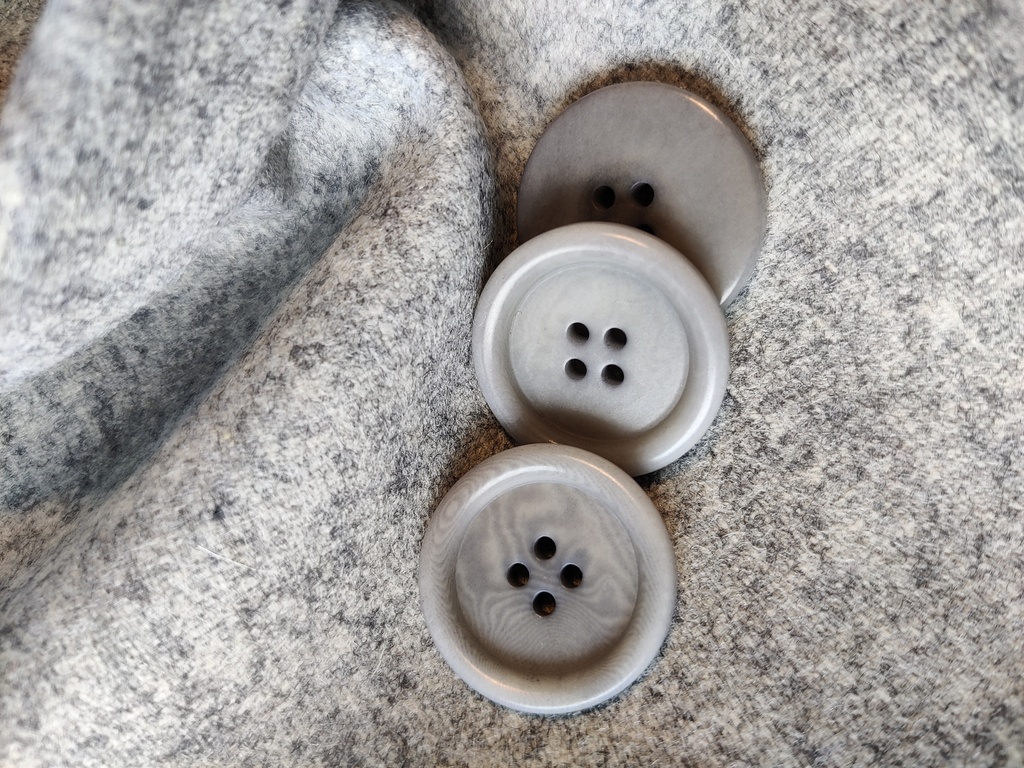 Dish Corozo Knapp 20 mm - Sky