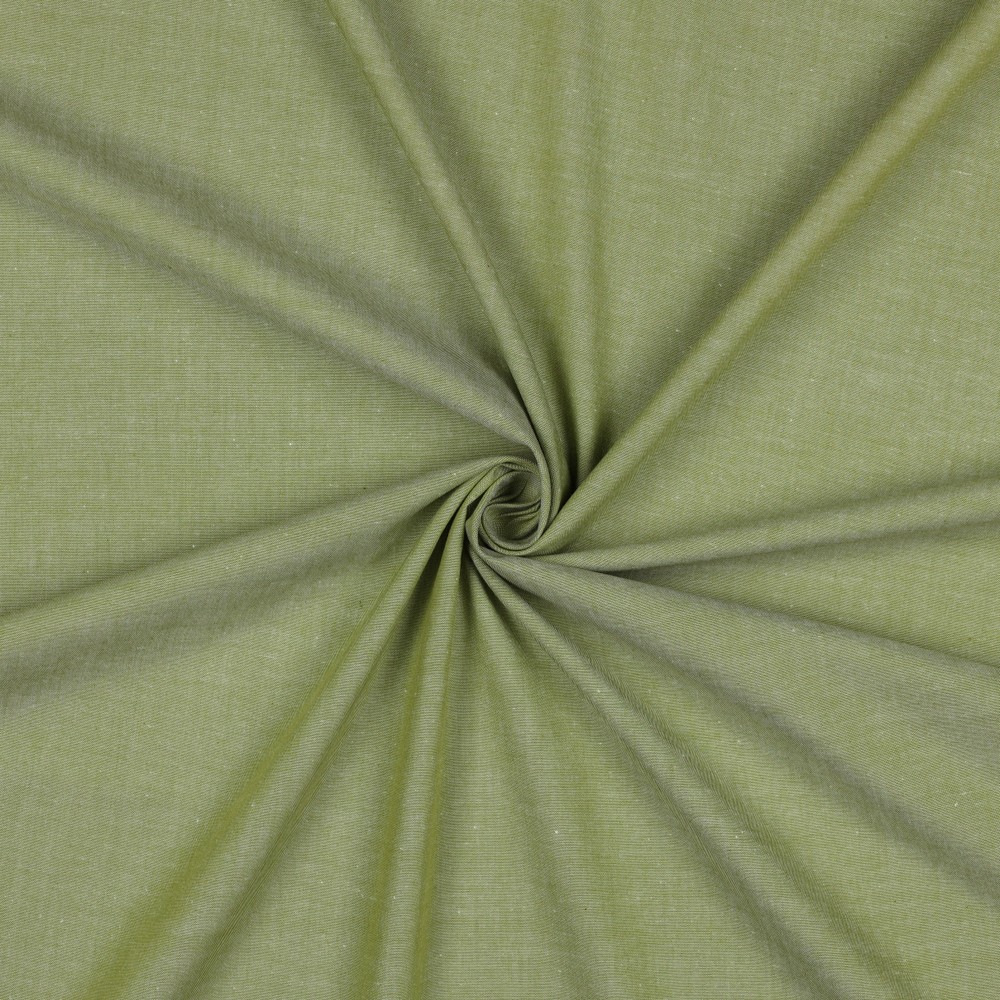 Poplin Garnfarget Old Lime