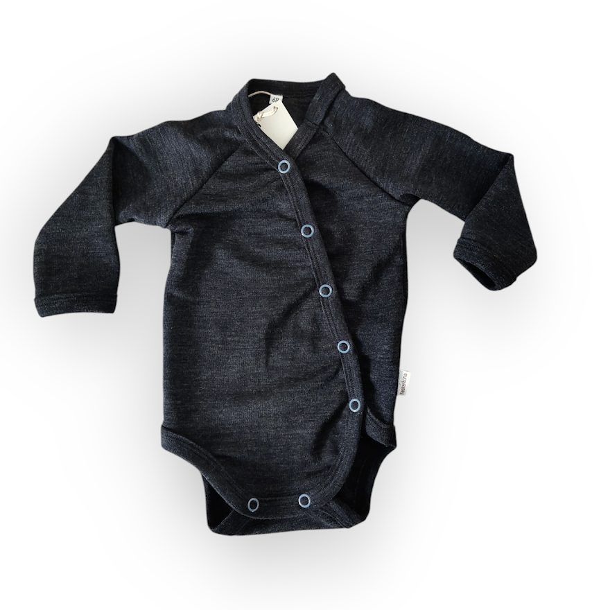 Body Merino - Falsk omslag Granitt Grå
