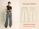 Palazzo Pants - Symønster