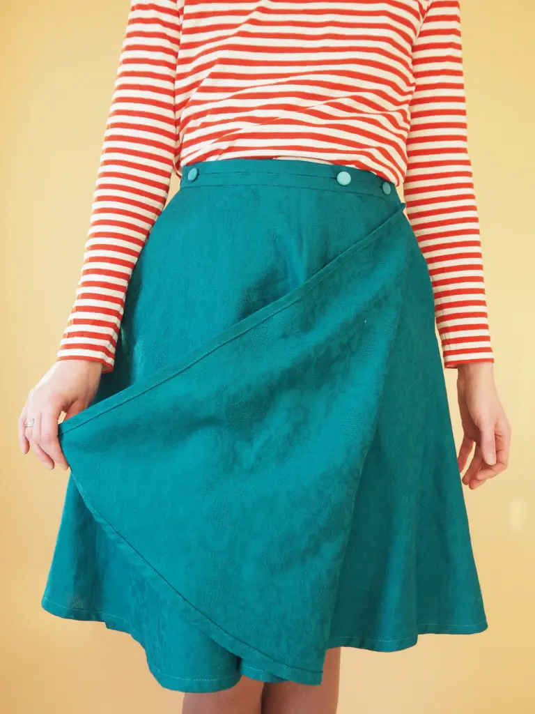 Ida Omslagsskjørt - Symønster