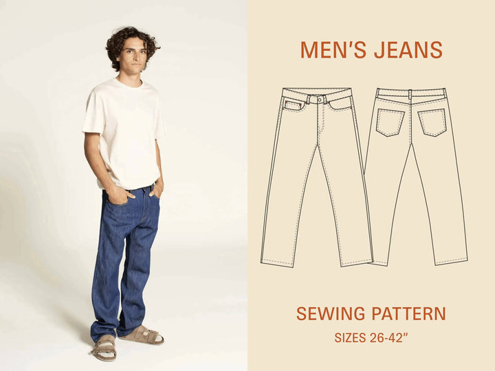 Men's Jeans - Symønster