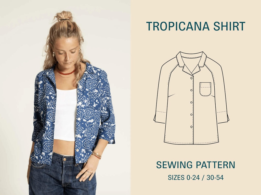 Tropicana Shirt - Symønster