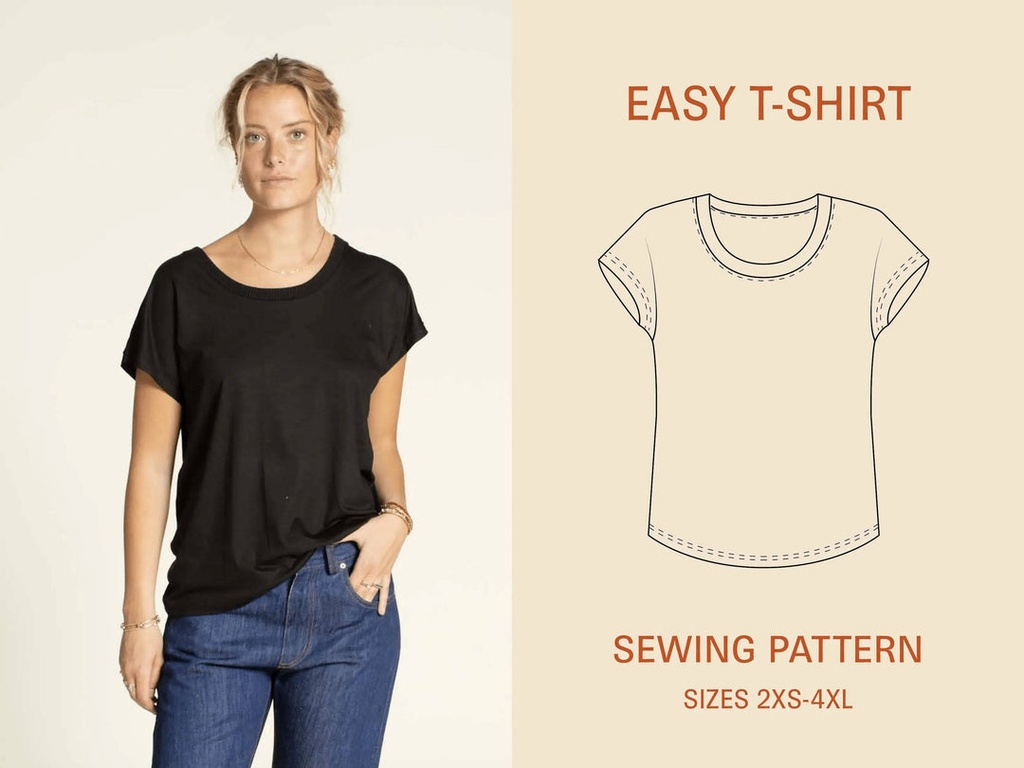 Easy T-Shirt - Symønster
