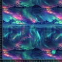 Jersey Nordlys og Fjell
