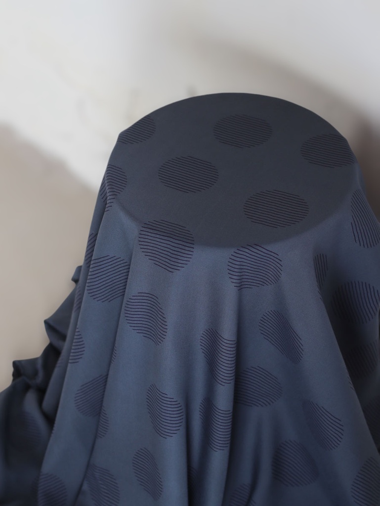 Viskose Punchline Dusty Blue