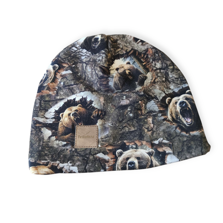 Lue med fleecefôr - Sinte Bjørner