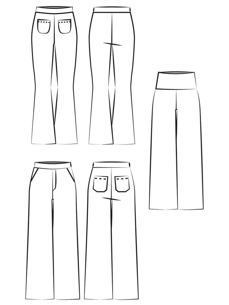 Disa Bukse - Symønster