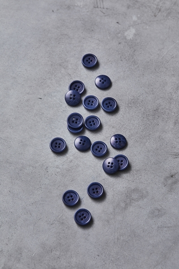 Dish Corozo Knapp 15mm - Lapis