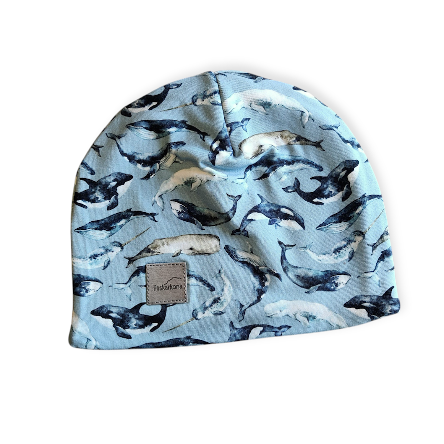 Lue med fleecefôr - Havets Dyr