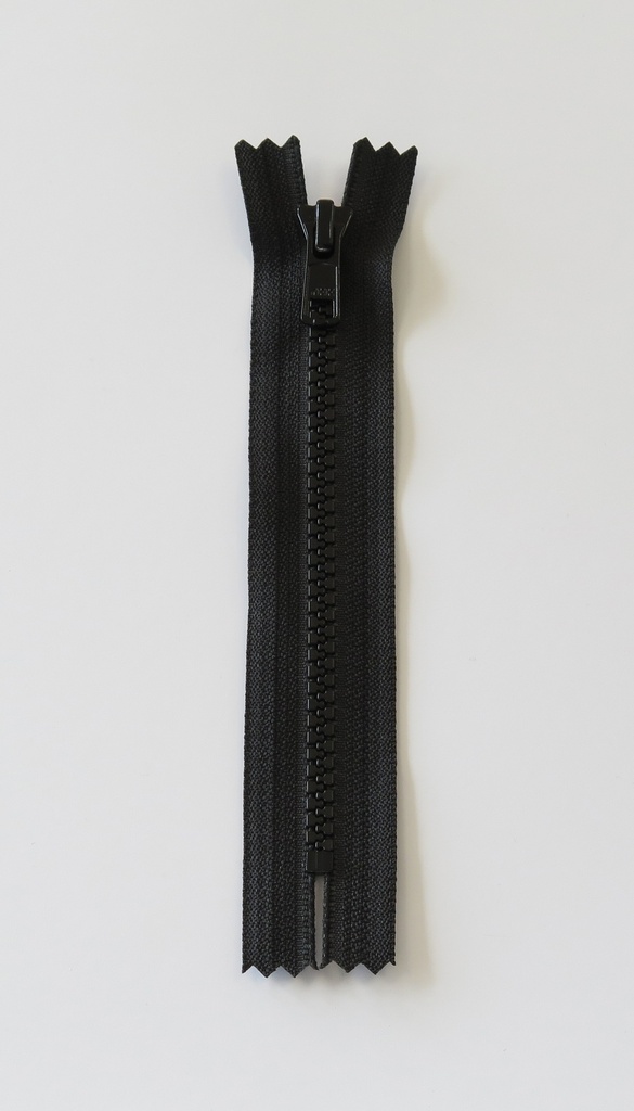 [0580] Ikke Delbart Glidelås (6 mm) 30 cm  (svart)