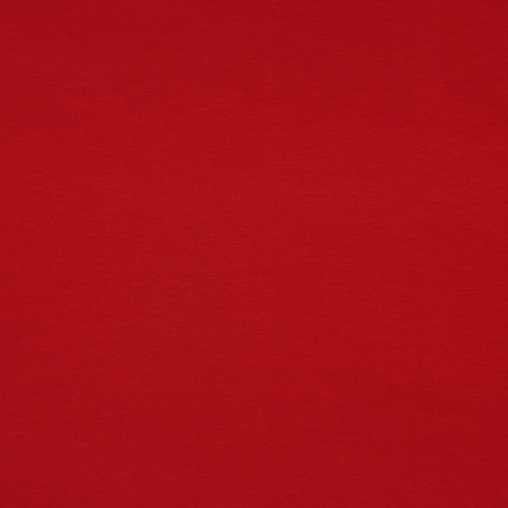 Bomullsjersey Mørk Rød (09)