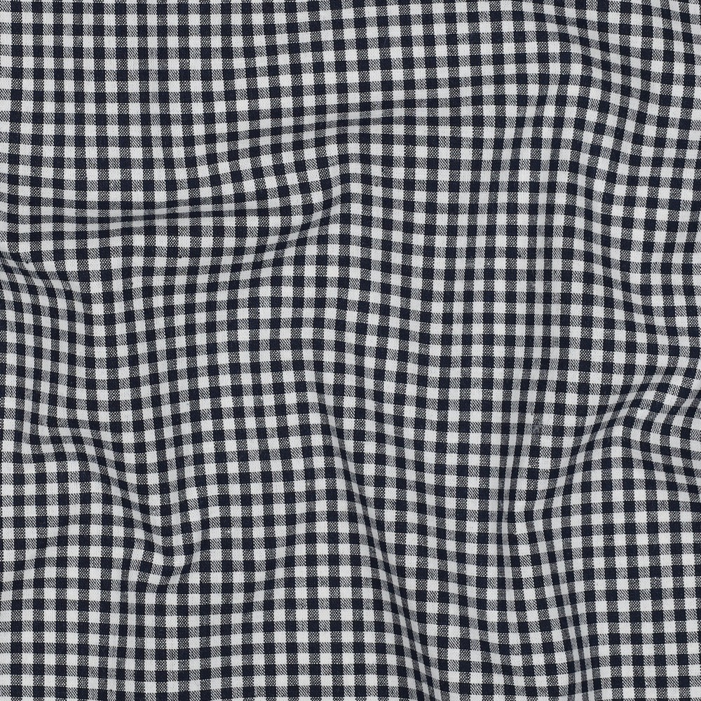 Poplin Rutet Navy (2,7mm)