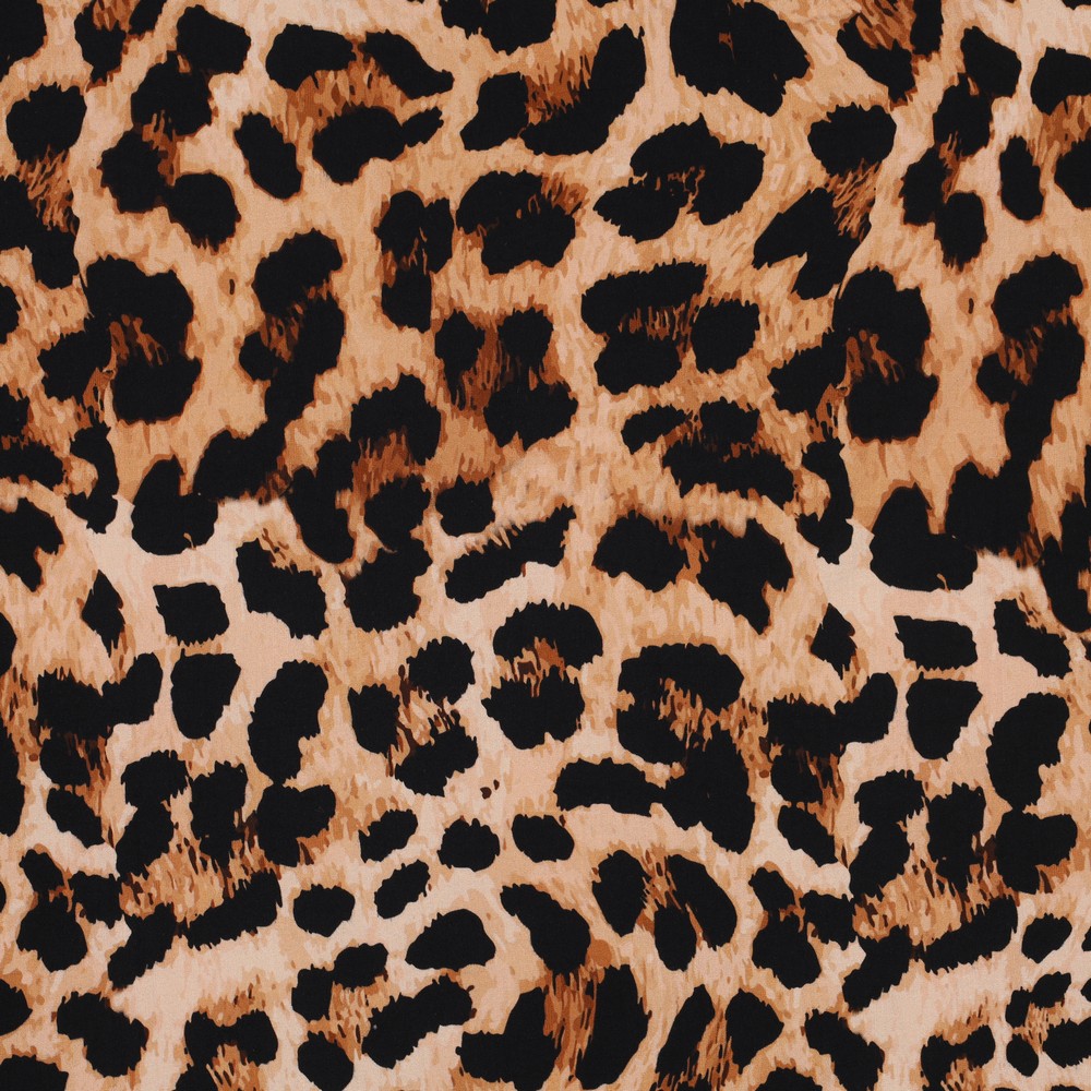 Viskose Leopard