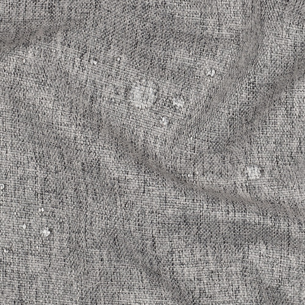 Vanntett Utendørstoff - Melert Lys Grå