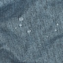 Vanntett Utendørstoff - Melert Denim Blå