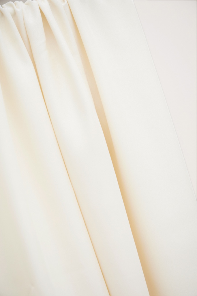 Viskose Crepe - Creamy White