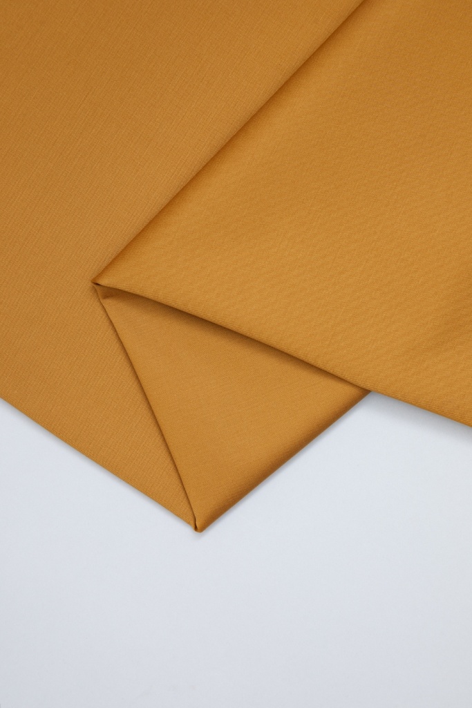 Økologisk Stretch Twill - Dry Mustard