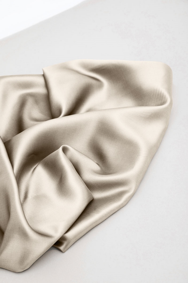 Viskose fôr twill - Ivory