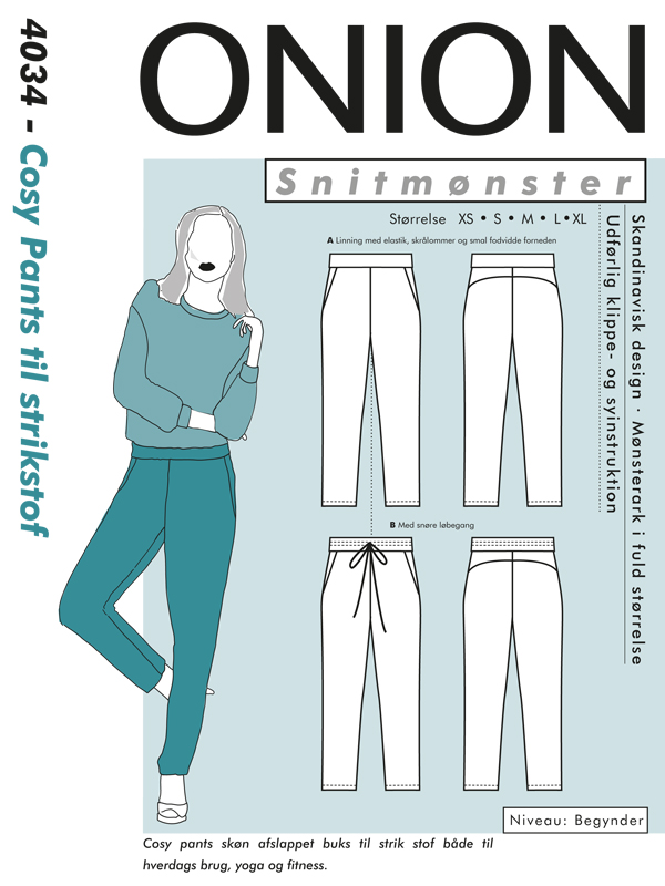 Cosy Pants - Symønster