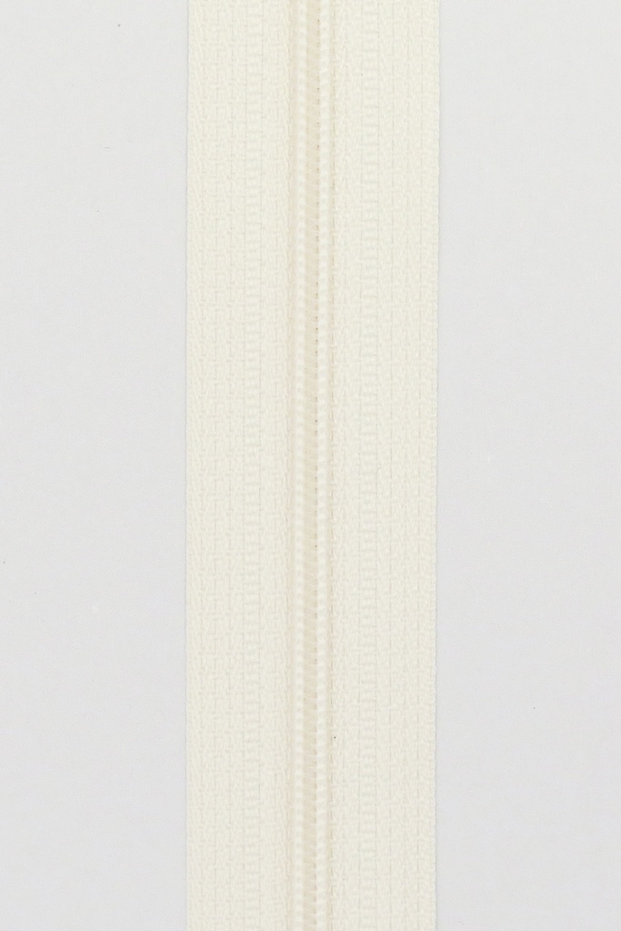 Spiralglidelås 4mm Metervare - Ecru