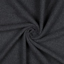 Bomullsfleece Melert Antrasitt