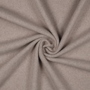 Bomullsfleece Taupe Melert