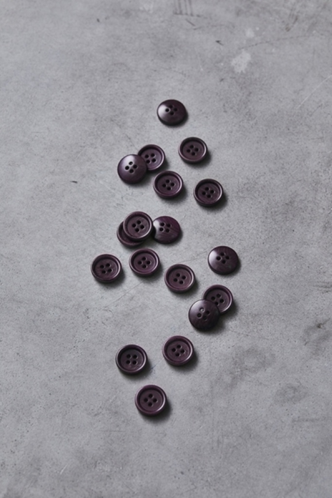 Dish Corozo Knapp 15mm - Purple Night