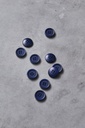 Dish Corozo Knapp 20mm - Blueberry