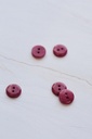 Corozoknapp 2-hulls 11mm - Rosewood