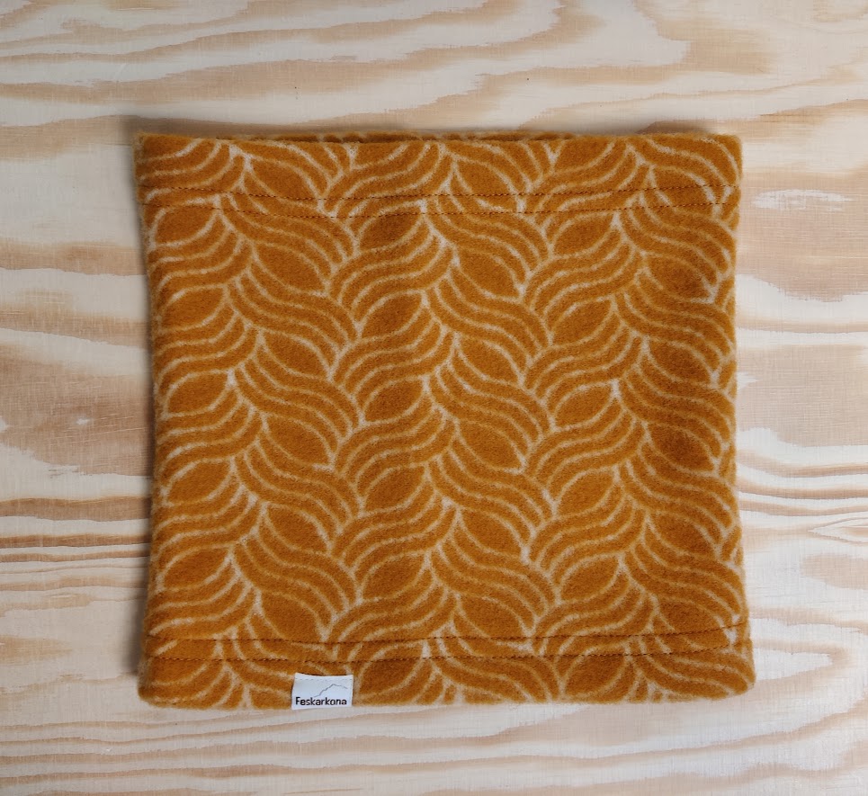 Hals Merinoull Fleece - Letti Oker