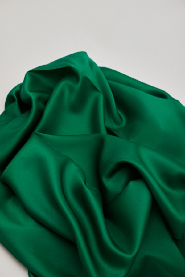 Viskose fôr - Gras Green