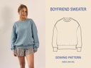 Boyfriend Sweather - Symønster 