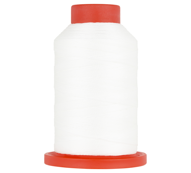 Serafil Kraftig Tråd 40/400 m - Hvit