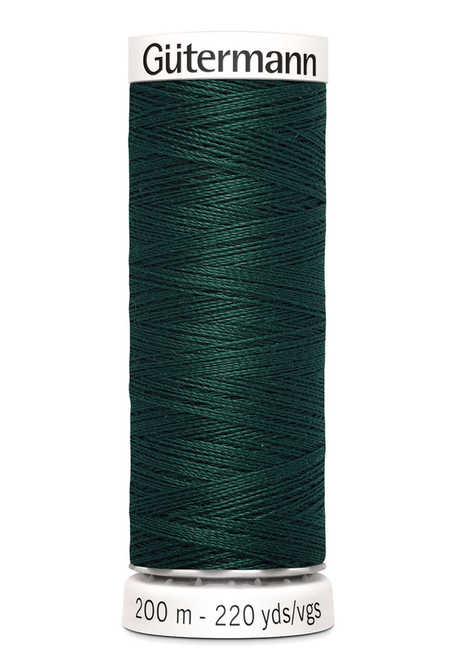 [5733- 0018] Gütermann Poly Tråd 200 m - Flaskegrønn (18)