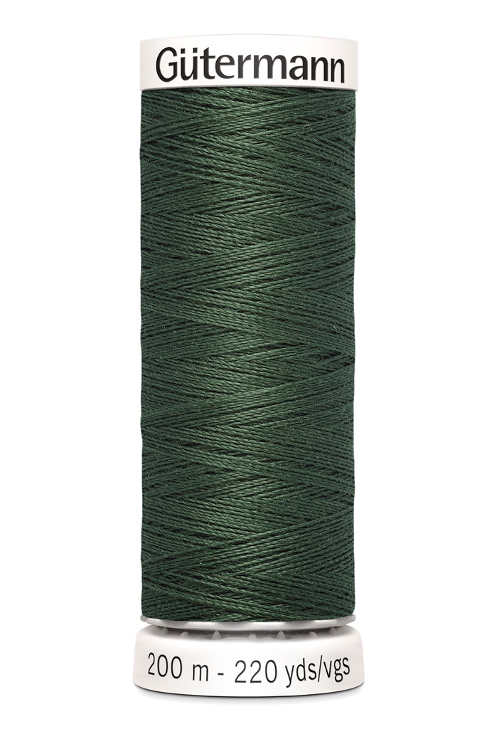 [5733- 0164] Gütermann Poly Tråd 200 m - Grågrønn (164)