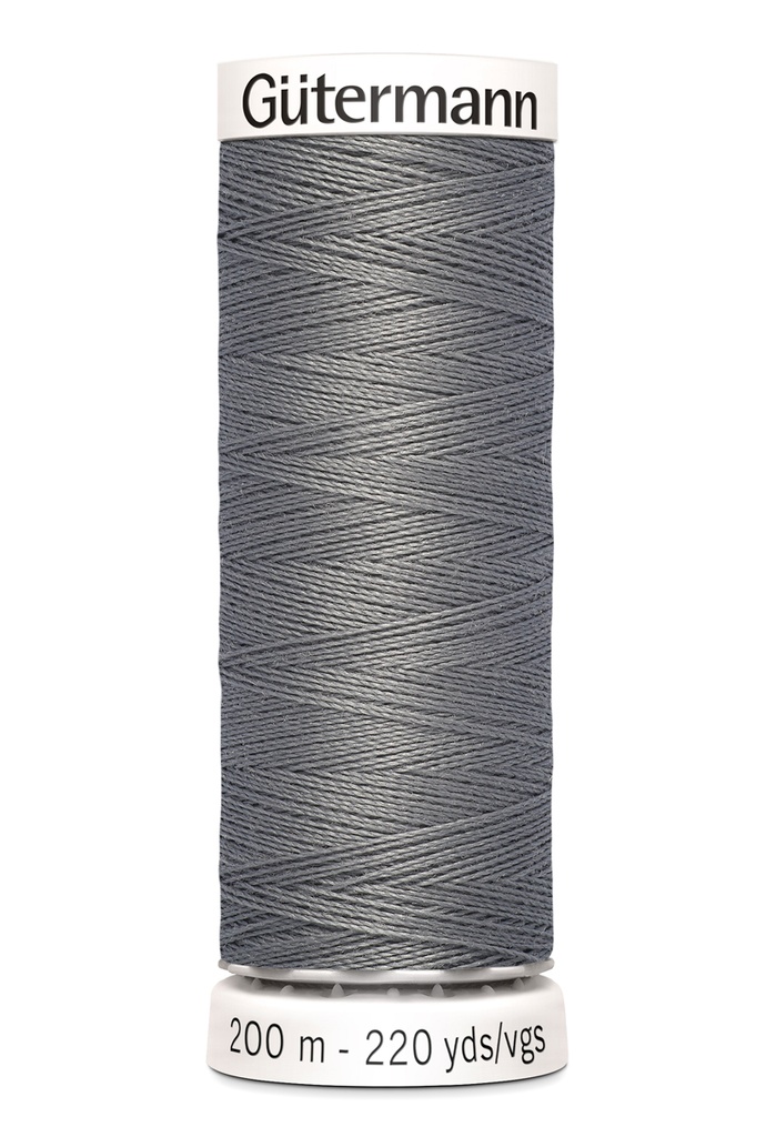 [5733- 0496] Gütermann Poly Tråd 200 m - Grå (496)