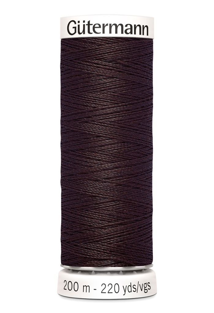[5733- 0023] Gütermann Poly Tråd 200 m - Brun (23)