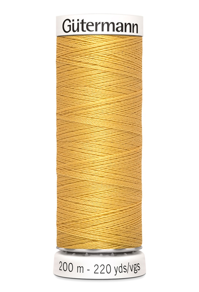 [5733- 0488] Gütermann Poly Tråd 200 m - Sennep (488)