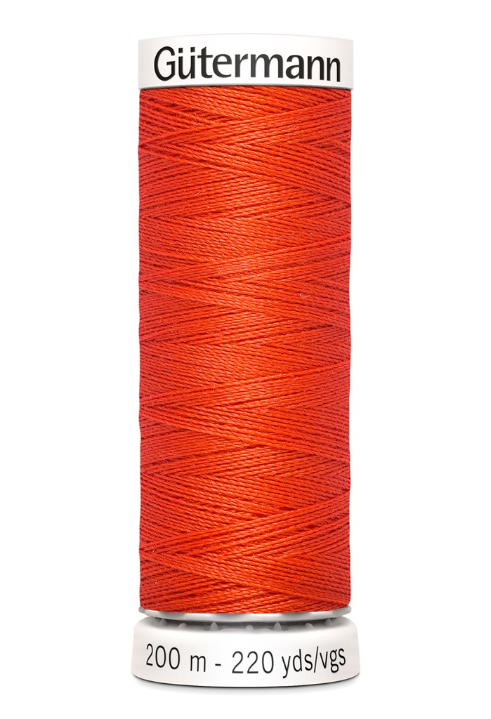 [5733- 0155] Gütermann Poly Tråd 200 m - Mørk Oransje (155)